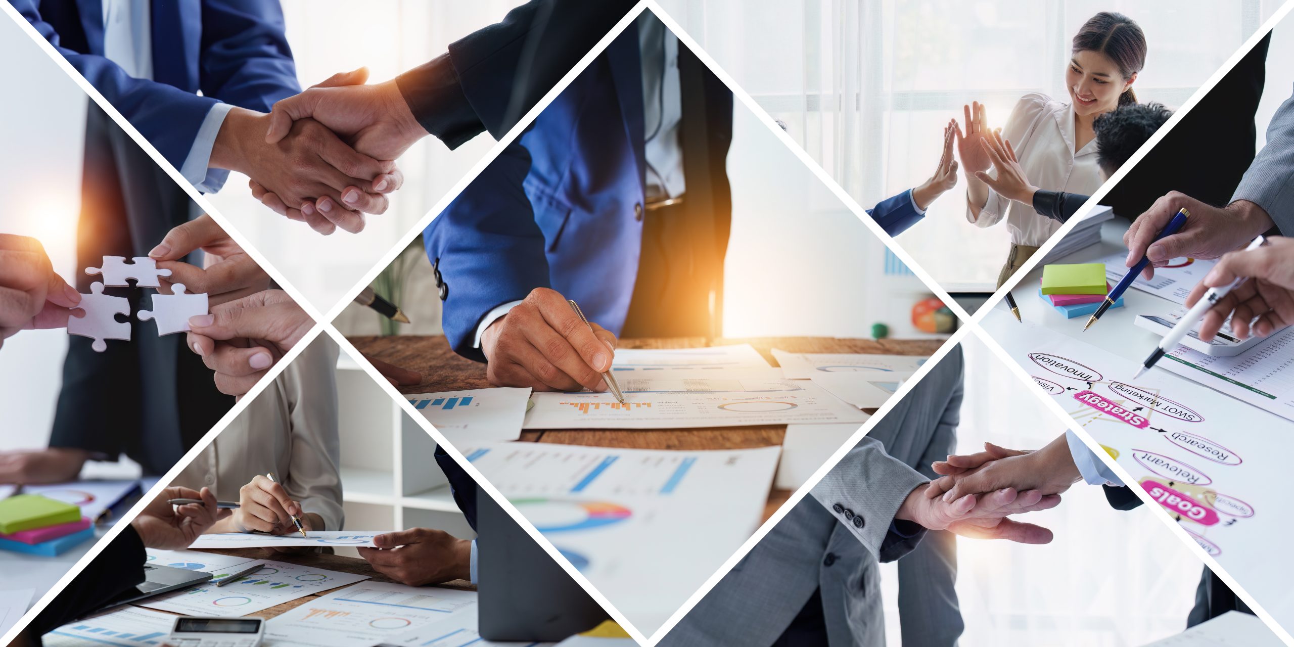 Group of Business people process and workflow automation with flowchart. Business Analytics Workflow Process Project and Research Concept