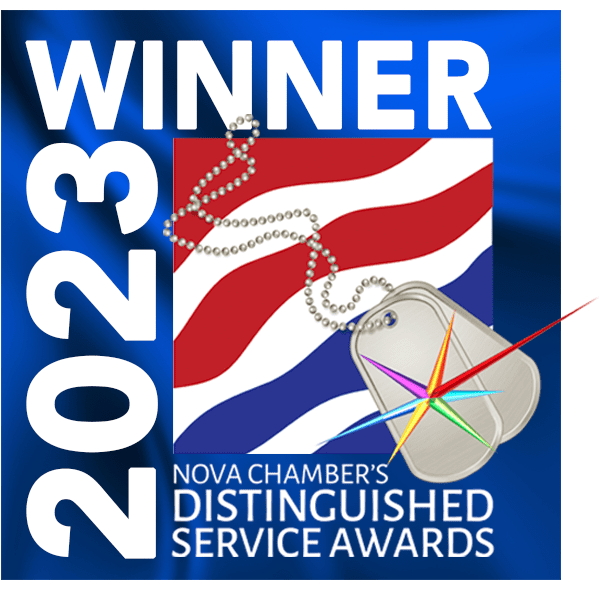 NOVA Chamber of Commerce Distinguished Service Award – Veteran Employee of the Year Danielle Applegate