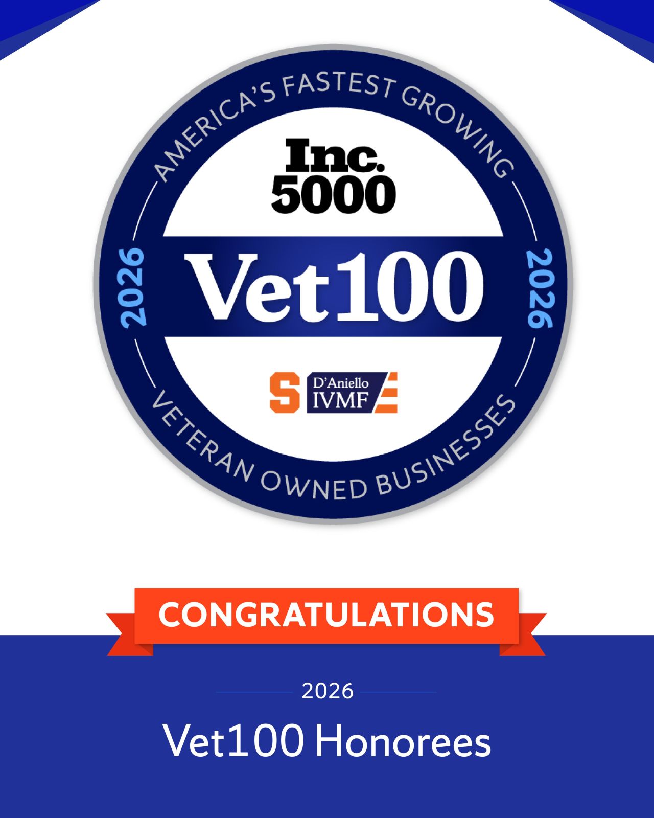 Kentro Named a Vet100 Fastest-Growing Veteran-Owned Business