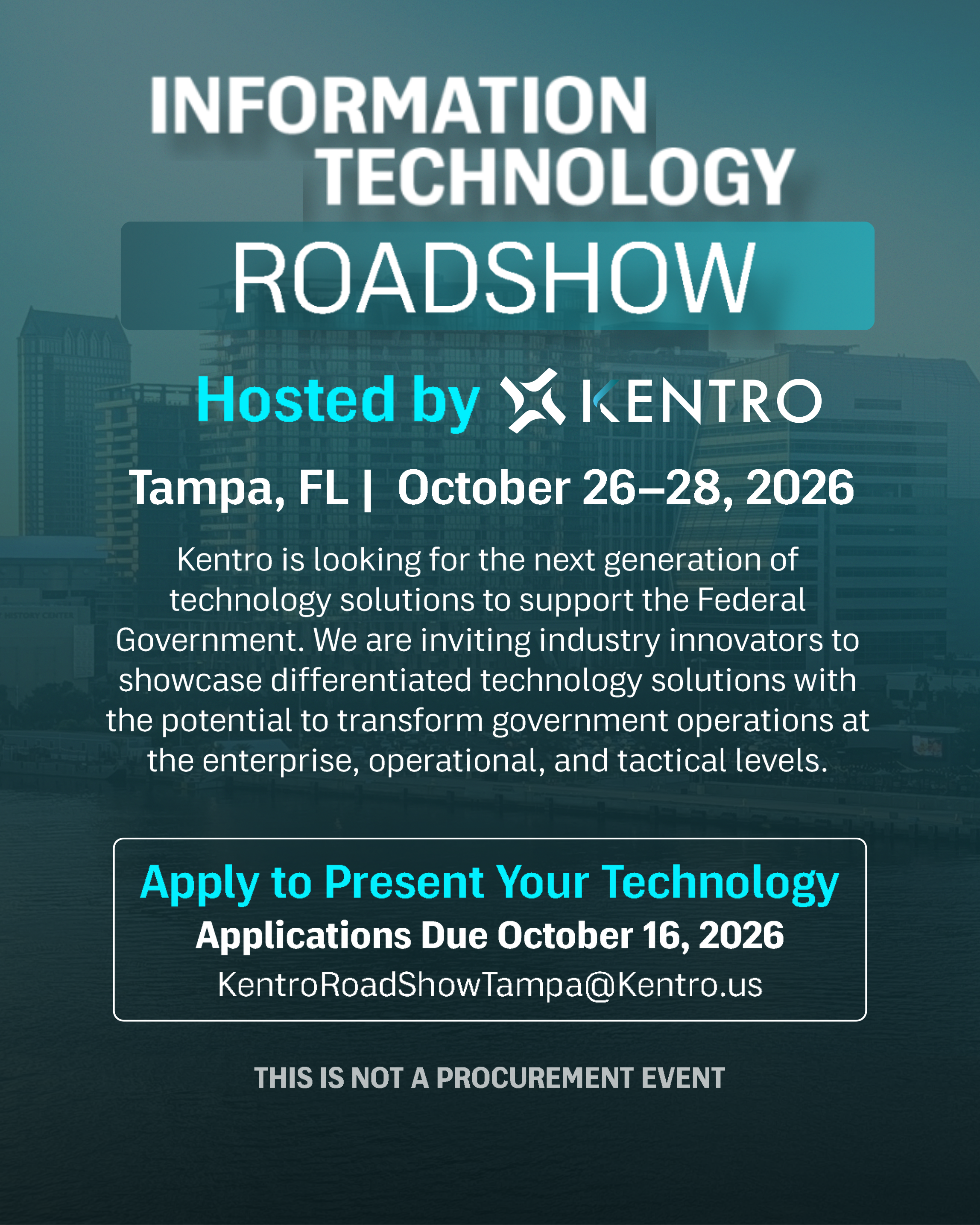 INFORMATION TECHNOLOGY ROADSHOW